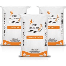 3 kg Ekonomik Kuru Fasulye Pirinç Nohut Paketi