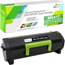 51B2000 Uyumlu Toner Kartuşu MS317 MS417 MS517 MS617 MX517 Siyah Lexmark Lazer Yazıcı Için 2500