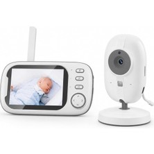LCD Ekranlı Gece Görüşlü Bebek Kamerası ve Telsizi, 2.4g Kablosuz Bebek Monitörü, Çift Yön