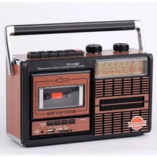 Junglee Nostaljik Radyo Bluetooth Speaker Kasetçalar Kablosuz Hoparlör Fm Radyo Sd Kart USB Teyp K