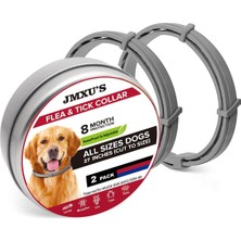 Jmxu's Köpekler Için Pire ve Kene Tasması, Köpek Için Pire ve Kene Önleme, 27 Inç, 16 Ay Koru