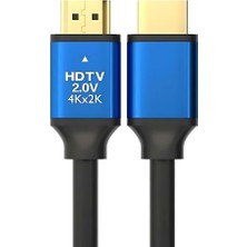 Polotech 5 Metre 4K Ultra Hd 2.0V Alüminyum Başlık Altın Uçlu Hdmi Kablo