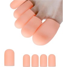 5'li Ayak Parmak Koruyucu Silikon Kemik Koruyucu Parmak Ucu Koruyucu Hortum, 5 Pairs Jel Ayak Koruyu