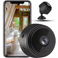 Mini Wifi Camera 1080 Gece Görüşlü Hareket Sensörlü Kablosuz Bebek ve Bakıcı Kamerası Güve