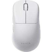 Evnıa Serisi SPK9418 Kablosuz Bluetooth Dual Mod 12000DPI 6 Tuşlu Optik Oyuncu Mouse (Beyaz)