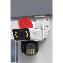 Blic Pro+ Wi-Fi Ptz Alarm Akıllı Ip Kamera 6mp Çift Lens | IP66 Su Geçirmez, Pan-Tilt-Zoom, Hare