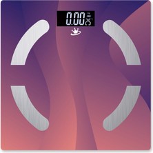 King KBB847 Colorfit Akıllı Banyo Baskülü | Bluetooth, Vücut Analizi, 180 kg