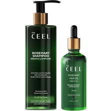 Asitan Biberiye Saç Bakım Seti - Hacim Verici Şampuan (250 Ml) ve Besleyici Biberiye Yağı Kompleksi (5