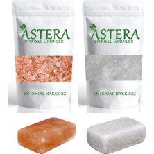 Asitan 2 kg Himalaya Tuzu Iri + 2 kg Kaya Tuzu Iri + 1 Adet Himalaya Sabunu + 1 Adet Kaya Tuzu Sabunu