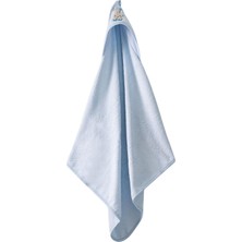 Giraffe Garden Kapüşonlu Bebek Havlusu – Zürafa Nakışlı,soft Cotton, 75X80 Cm, 0–12 Ay (Ma