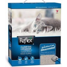 Bezos Sensitive Unscented Kokusuz Topaklanan Kedi Kumu 2X10 Lt
