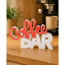 Sylva Concept Coffee Bar Yazılı Dekoratif Masaüstü Obje – Kahve Köşesi Dekoru