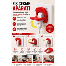 Ognami 3D Baskı Fiş Çekme Aparatı | Kolay Fiş Çıkarma Yardımcısı | Ergonomik Priz Aparatı