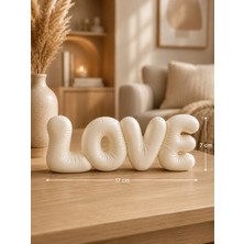 Sylva Concept Balon Tasarımlı Love Biblo | Modern Dekoratif Obje |ev Dekoru