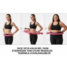 Zero Land Ece-Umay Evde Spor Için Akıllı   Çemberi Bel Inceltici Mor