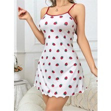 Mores Kadın Desenli Pamuk Pijama Takımı