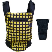 Babalinbaby Sarı Mutluluk Ergonomik Kanguru Yenidoğan Set Siyah
