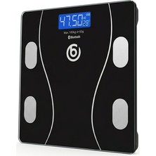 Asitan Bydiz Dijital Baskül Bluetooth Vücut Analiz Tartısı - Akıllı Yağ Ölçer Baskül - Android ve