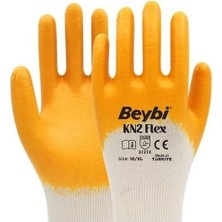 Asitan Beybi Kn2 Nitril Pamuklu Işçi Eldiven (50 Çift) | Nitril Kaplı, Pamuklu Iç Astar, 50 Çift Pak