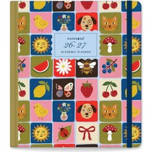 Asitan 2026-2027 Haftalık Akademik Dikey Ajanda Bordo - 18X20 cm