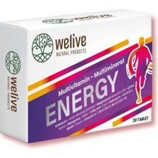 Asitan Multivitamin Multimineral Tablet, 30 Tablet, Enerji Desteği, Yetişkinler Için