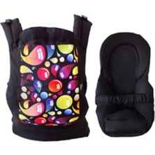 Babalinbaby Renkli Toplar Ergonomik Kanguru Yenidoğan Set Siyah