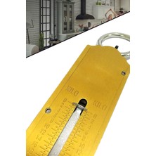 Asitan Pocket Balance 50 kg Mekanik Metal El Kantarı Tartı Terazi Mobee Gold Series 1410