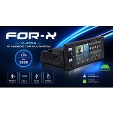 For-X Android Teyp – 6″ 2 Ram 32 Hafıza - Ince Kasa Android Multimedya – For-X X-435A Universal Android Teyp