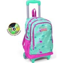 Kız Çocuk Coral High Unicorn Kız Çocuk Çekçekli Ilkokul Çantası 23131 Yeşil