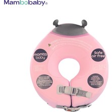 Mambobaby Boyun Destekli Yüzme Simidi - Pembe Uğur Böceği