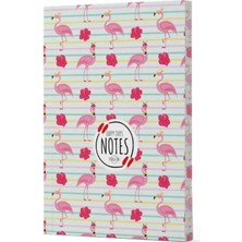 Vivago Art Flamingo 2 - Yan Boyamalı Çizgili Defter