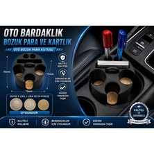 YSN Sounds Oto Bozuk Paralık , Bardaklıkta Kullanılan Araç Bozuk Para ve Kartvizitlik , Oto Bozuk Para Koyma Yeri