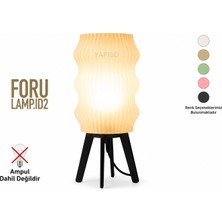 Yapı3D Dekoratif Masa Lambası Abajur | Modern Gece Lambası | Salon, Yatak Odası ve Çalışma Masası Için Şık