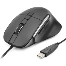 Gees Global 7d Ergonomi̇k Kablolu Ofi̇s Dpi Siyah ND1209B