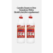Carodex Fayans ve Derz Temizleyici 950GR 2 Adet