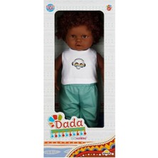 Flood Medical 1060091 Dada Kıvırcık Saçlı Bebek 60 cm -Sunman