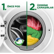 Esranın Dünyası Hepsi 1 Arada Pods® Çamaşır Deterjanı 12 Adet Beyazlar ve Renkliler