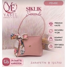 Yasel Takı & Çanta Fular Detaylı Omuz & El Çantası Suni Deri