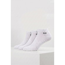Relaxed Unisex Pamuklu Bilek Boy Günlük İnce Çorap - 3'lü Paket