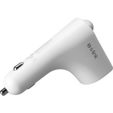 Esranın Dünyası S-Link SL-BT245 Bluetooth Kulaklık ve Fm Transmitter - Hızlı Şarj