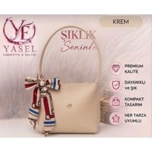 Yasel Takı & Çanta Fular Detaylı Omuz & El Çantası Suni Deri