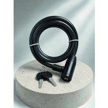 Poebgo Familys 80 cm 12 mm Bisiklet Kilidi