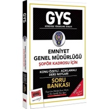 Esranın Dünyası Yargı Yayınevi Gys Emniyet Genel Müdürlüğü Şoför Kadrosu Için Konu Özetli Soru