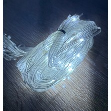 Poebgo Familys 2x2 Perde 192 LED Beyaz Işık - 8 Fonksiyonlu