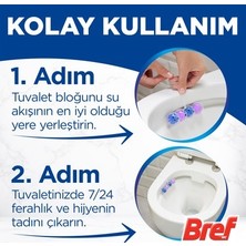 Esranın Dünyası Lavanta Kokulu Katı Tuvalet Bloğu 2'li Temizlik ve Ferahlık