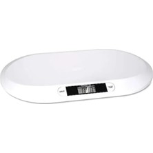 Dijital Hassas Bebek ve Evcil Hayvan Tartısı – 56X26 Cm, 20 kg Kapasiteli, LCD Ekranlı