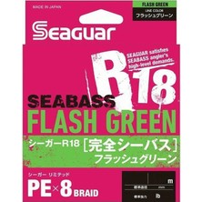 Seaguar R18 Seabass Flash Green Pex8 Braid 150M Ip Misina