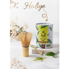 Karadeniz Matcha Bambu whisk ve Bambu Kaşık ve 25 Gram Yerli Ceremonial Grade Matcha
