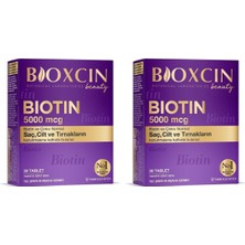 Biotin 5000 Mcg | Saç ve Tırnak Sağlığı Için Biotin | Yorgunluk ve Enerji Metabolizması Des