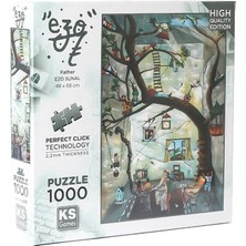 Esranın Dünyası 1000 Parça Eğlenceli Sunal Puzzle, Ks Games Kalitesiyle